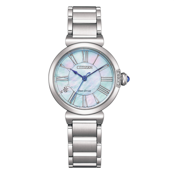 Oiritaly Watch Solar Woman Citizen EM1060 87N Lady Watches